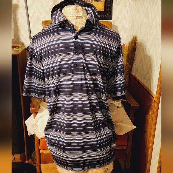 Cutter and Buck Mens Golf Shirt Size Large EUC - Picture 1 of 8